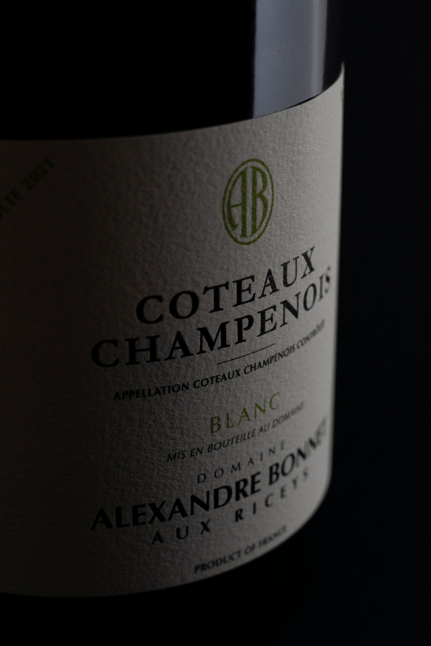 Coteaux Blanc, M. 2021, Alexandre Bonnet